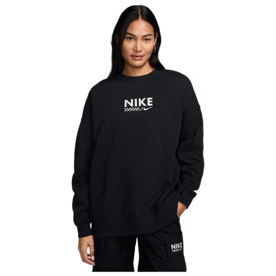 Nike Γυναικείο φούτερ Sportswear Oversized Fleece Crewneck Sweatshirt